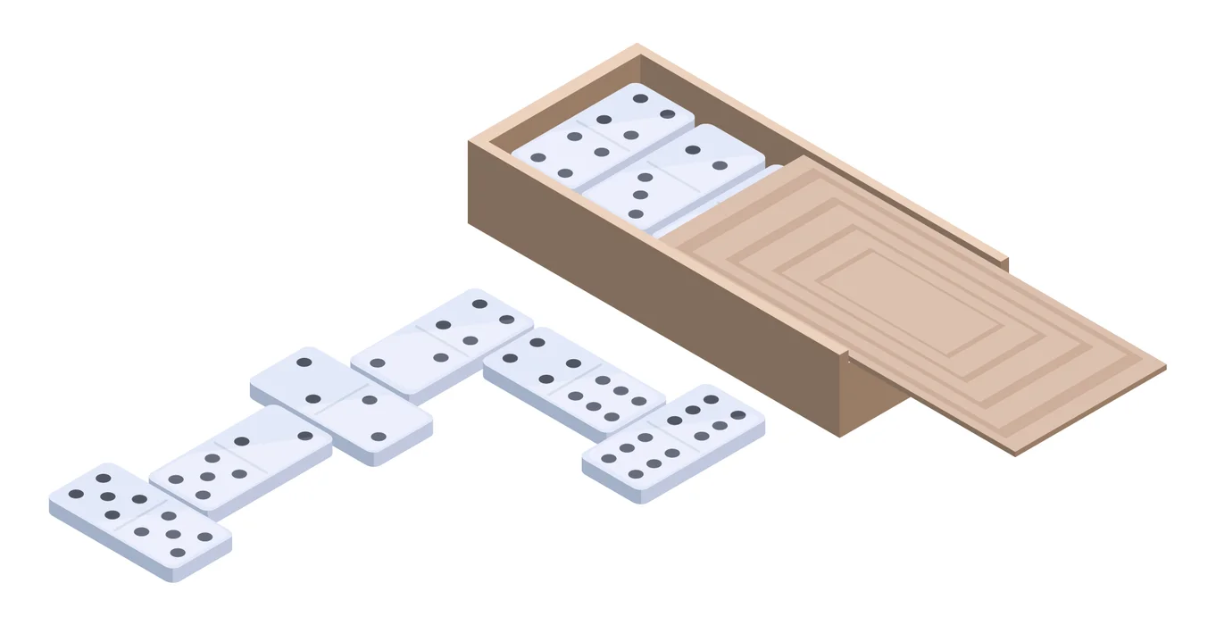 Dominoes box art